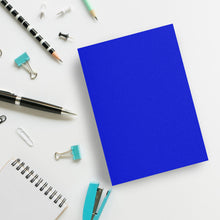 Load image into Gallery viewer, Single Ruled Diary - Bright Blue | 192 Pages