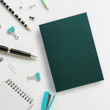 Load image into Gallery viewer, Single Ruled Diary - Emerald Green | 192 Pages