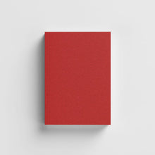 Load image into Gallery viewer, Single Ruled Diary - Textured Red | 192 Pages
