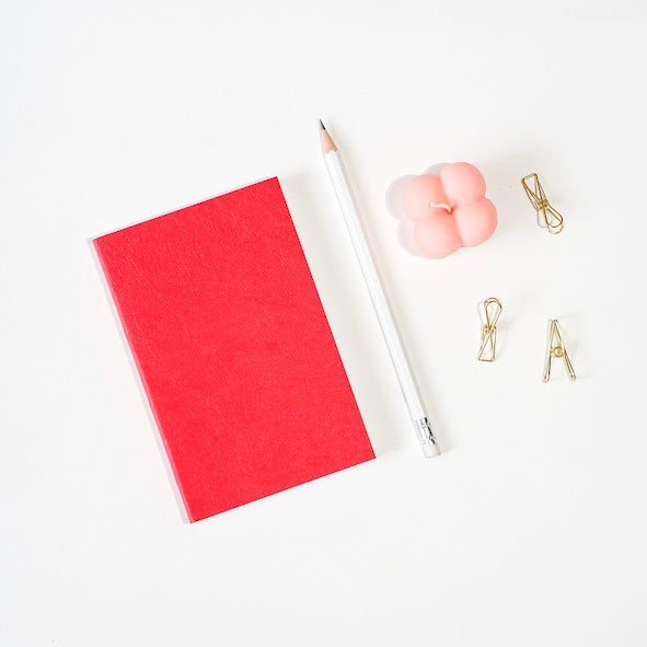 Buy Textured Red - A6 Trio Diary, Notebook, 2023 Diary Planner Online