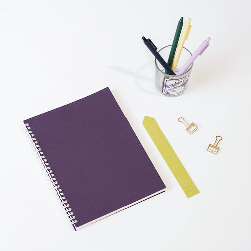 Buy Wine - Double-O - B5 (Wiro) Notebook, Best Gel Pens Online