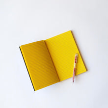 Load image into Gallery viewer, Manifestation Combo - Yellow Notebook &amp; Red Gel Pen
