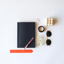 Load image into Gallery viewer, Manifestation Combo - Yellow Notebook &amp; Red Gel Pen
