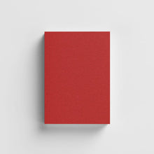 Load image into Gallery viewer, Single Ruled Diary - Textured Red | 192 Pages

