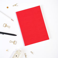 Load image into Gallery viewer, Buy Textured Red- A5 Dotted Notebook, Personalised 2023 Diary and More
